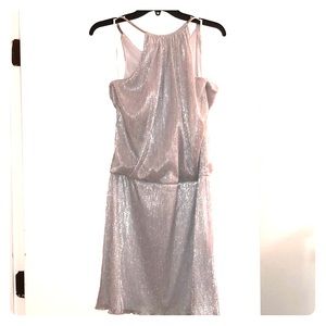 Silver Jessica Howard Cocktail Dress